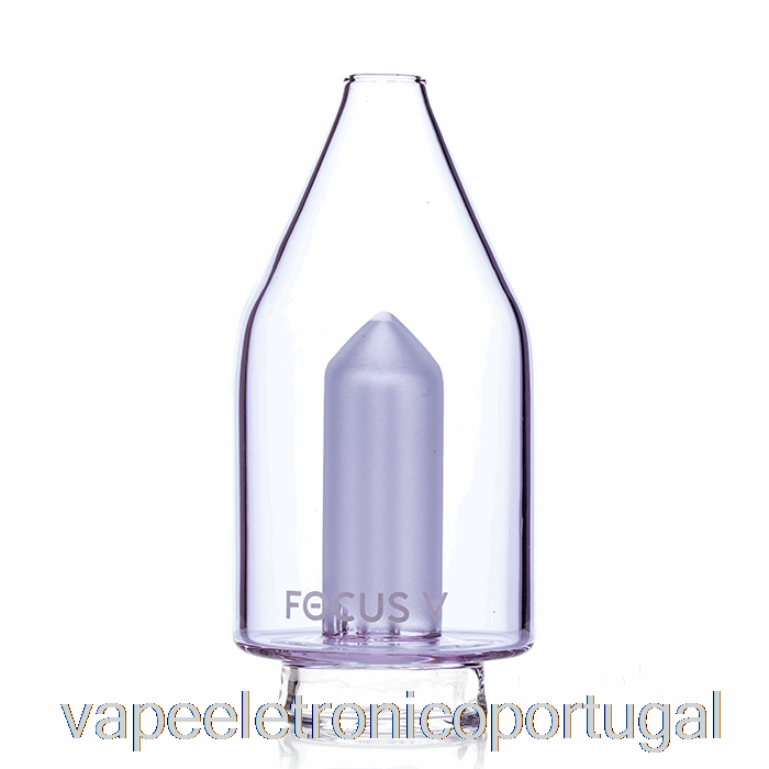 Vape Eletronico Focus V Carta Top De Vidro Roxo